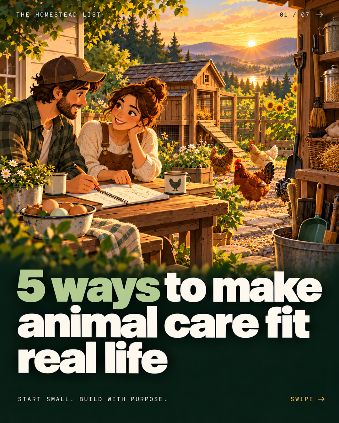 5 Ways to Make Animal Care Fit Real Life