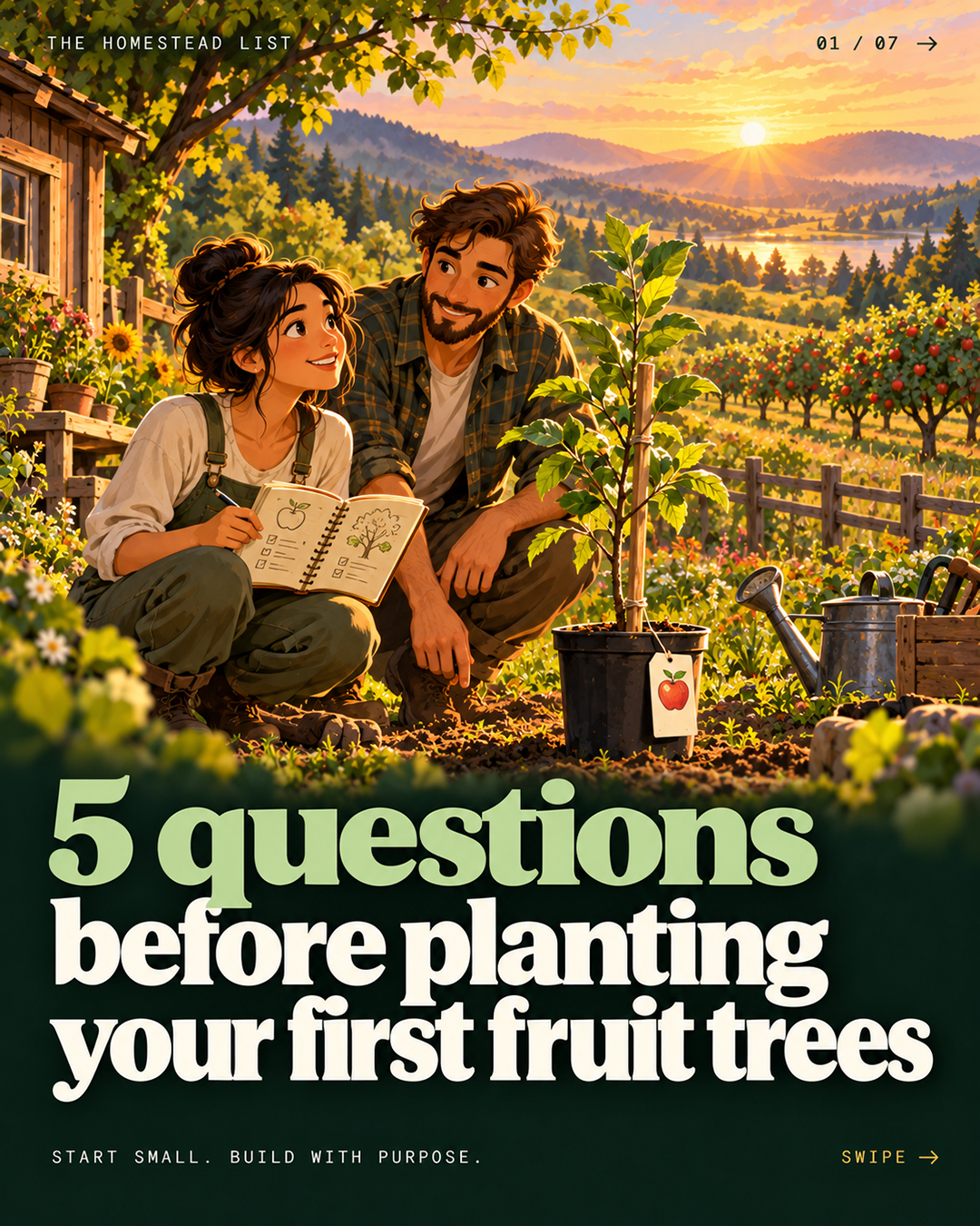 5 Questions Before Planting Your First Fruit Trees