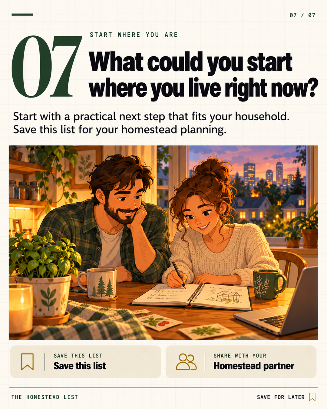 5 Ways to Begin Homesteading Where You Live — closing question