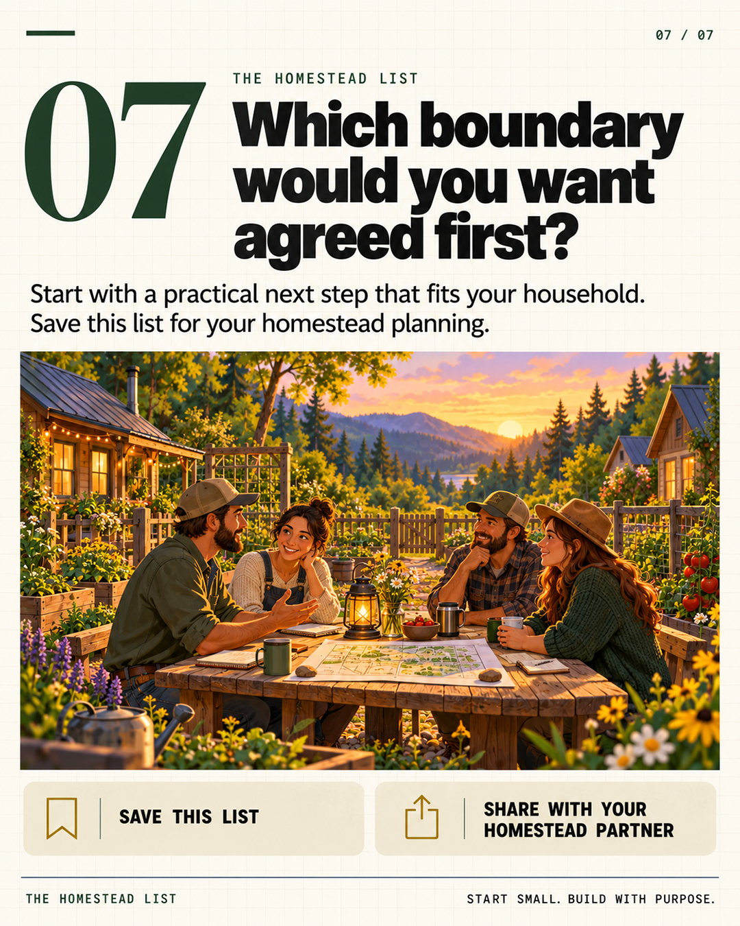 5 Boundaries to Discuss Before Sharing Land — closing question