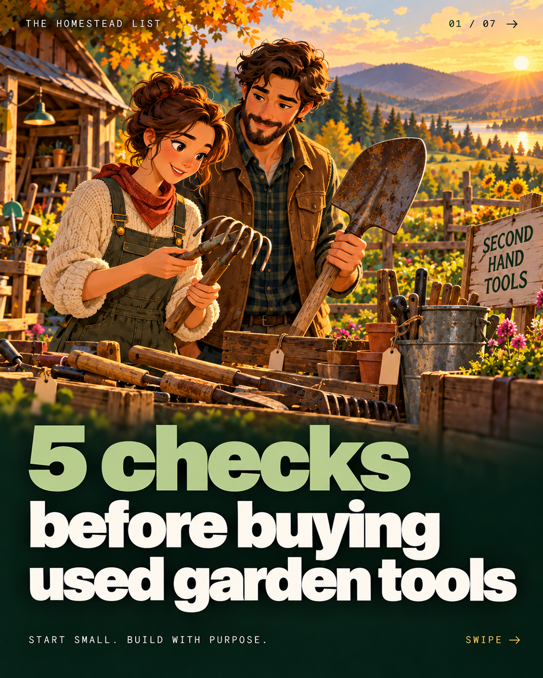 5 Checks Before Buying Used Garden Tools