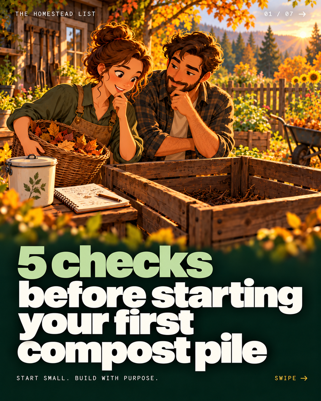 5 Checks Before Starting Your First Compost Pile