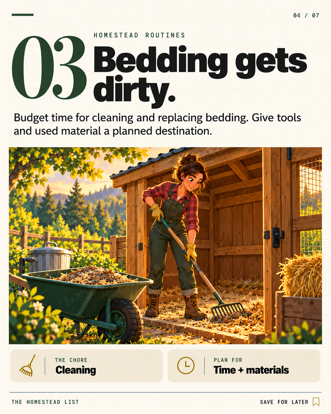 3. Bedding gets dirty.