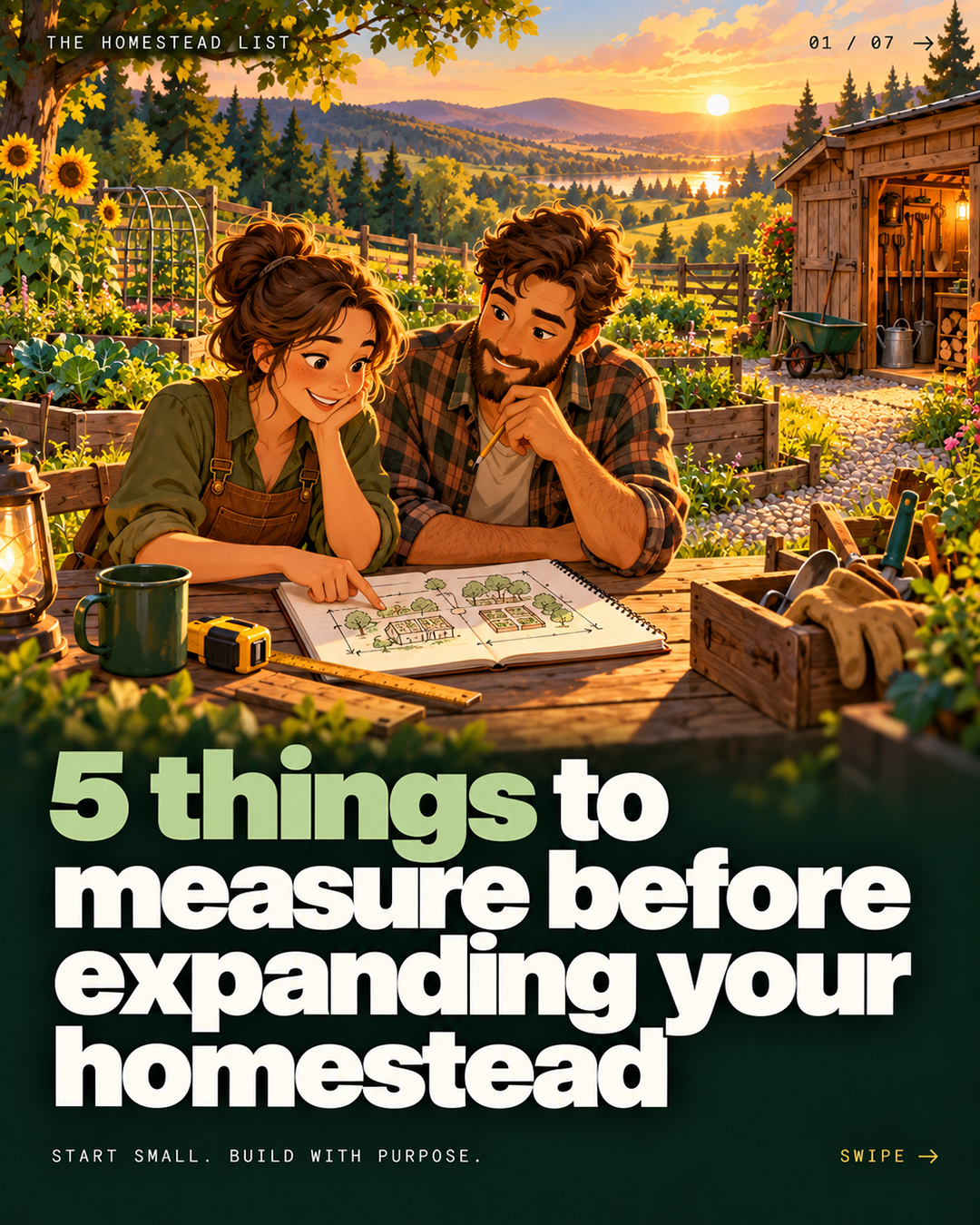 5 Things to Measure Before Expanding Your Homestead