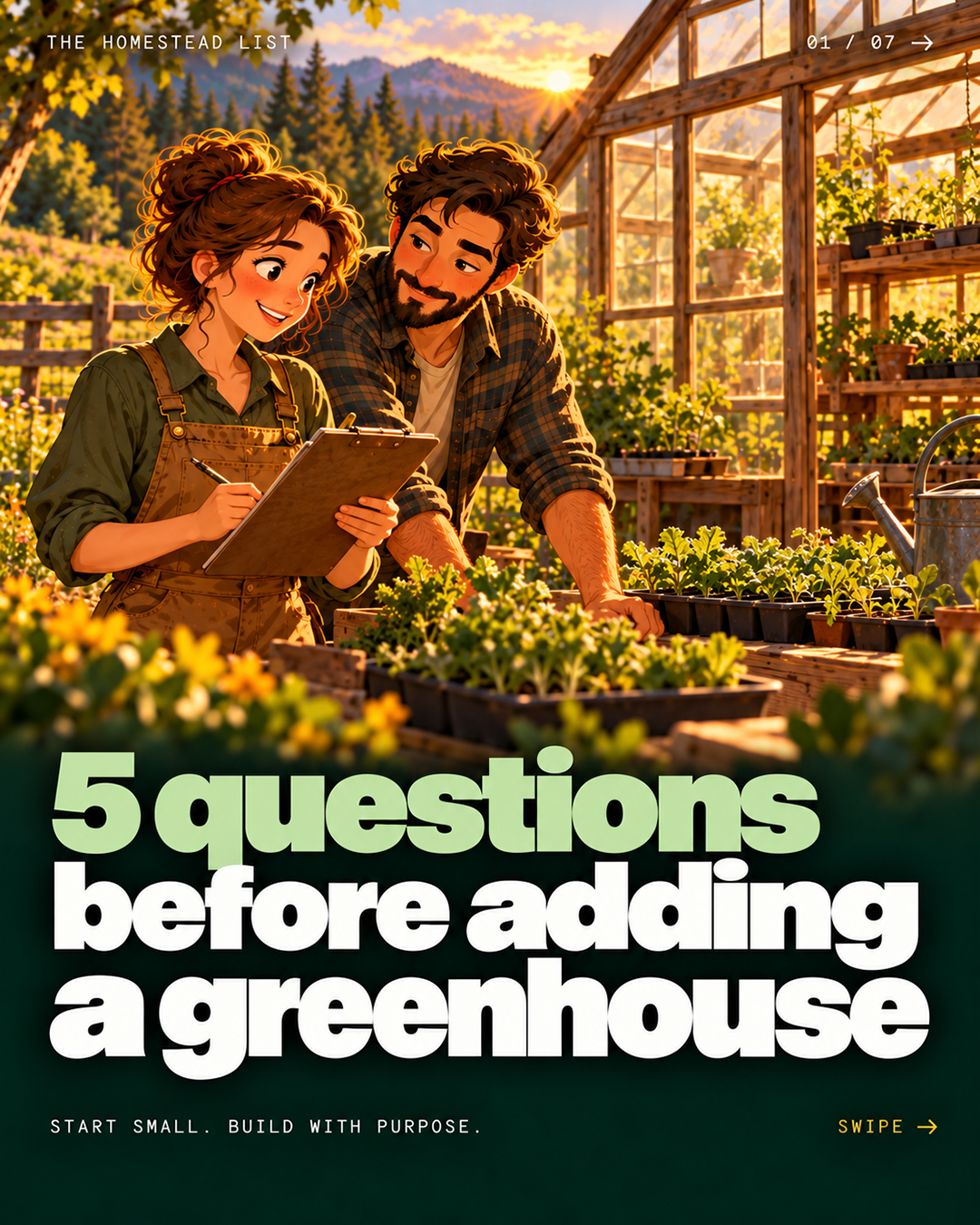 5 Questions Before Adding a Greenhouse