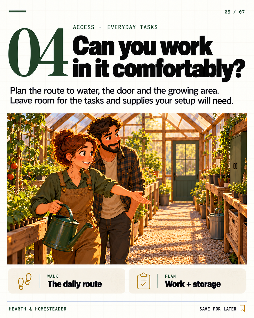 4. Can you work in it comfortably?
