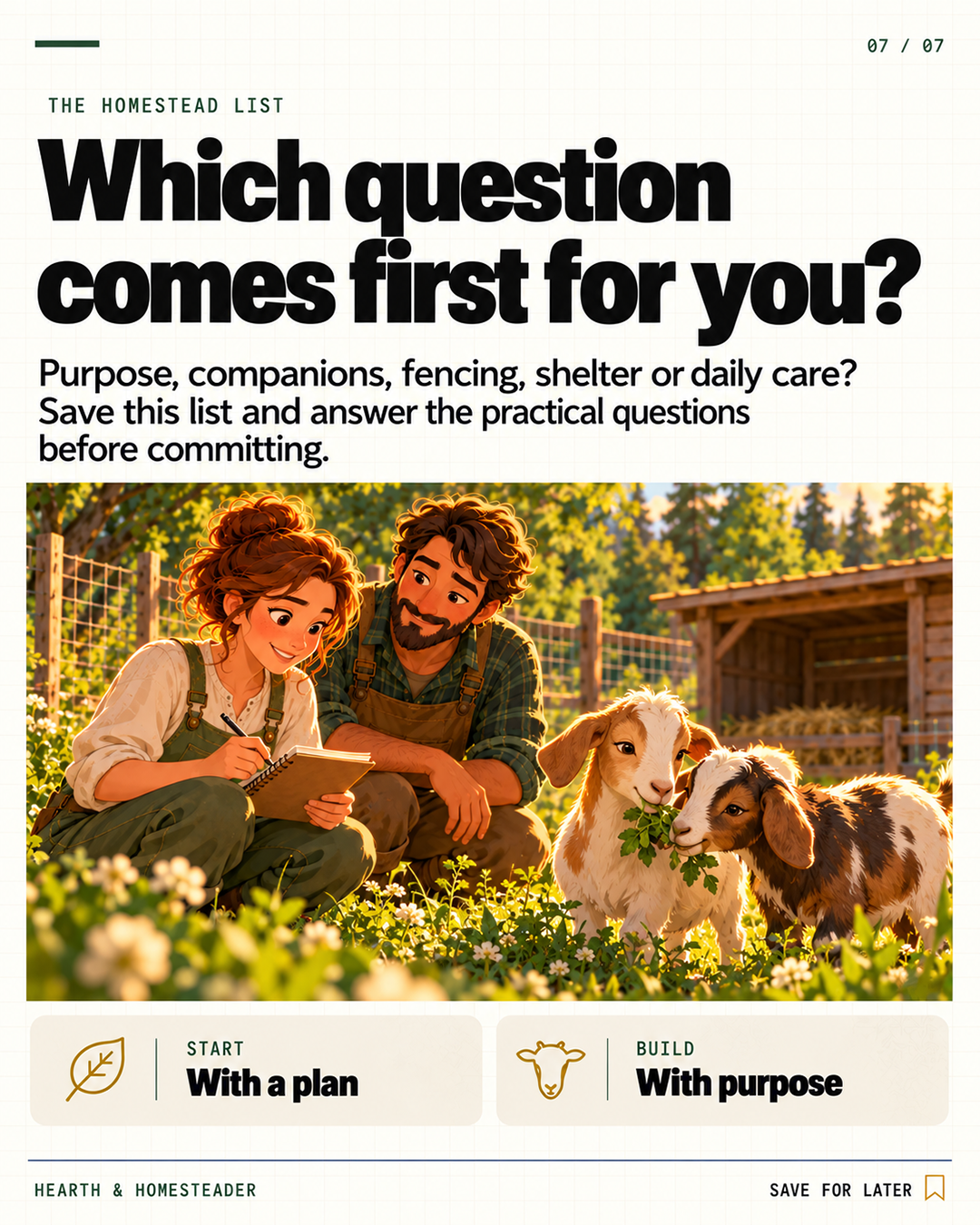 5 Questions Before Bringing Goats Home — closing question