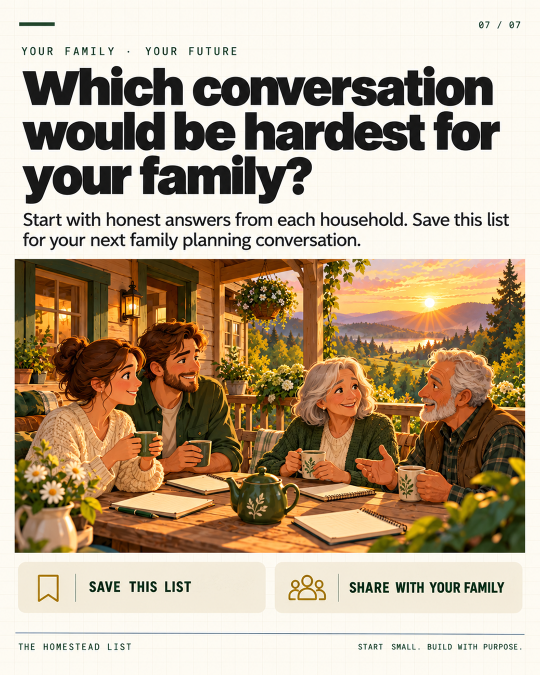 5 Questions Before Buying Land With Family — closing question