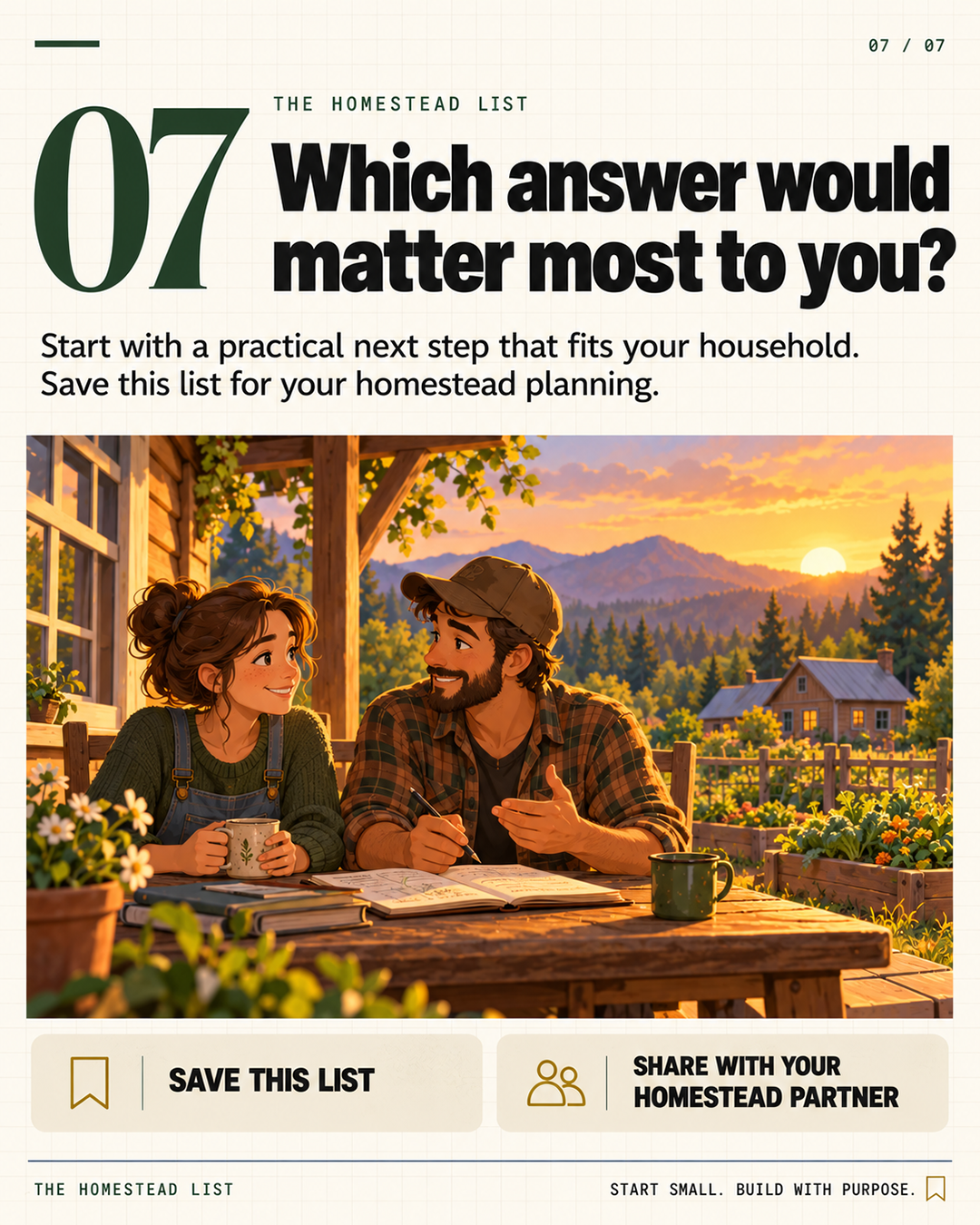 5 Questions for Your Future Homestead Partner — closing question