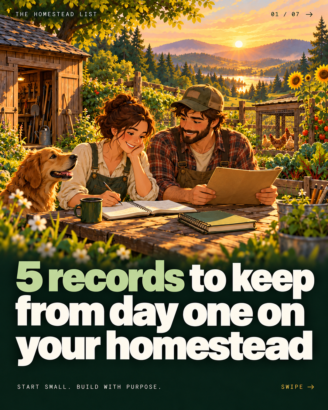 5 Records to Keep From Day One on Your Homestead