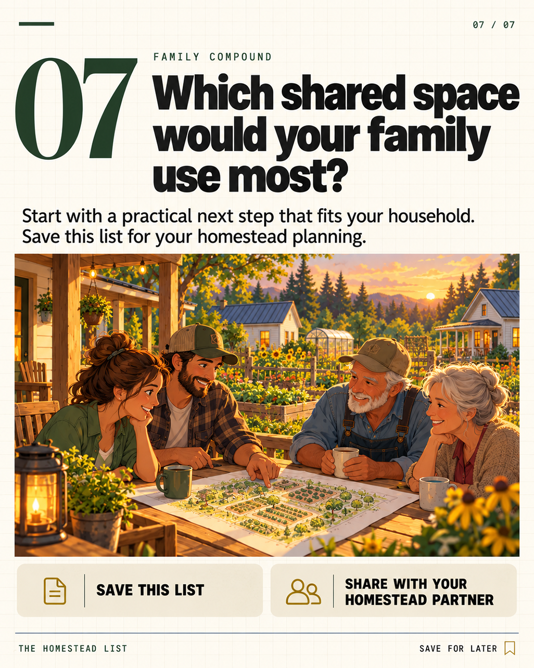 5 Shared Spaces to Plan for a Family Compound — closing question