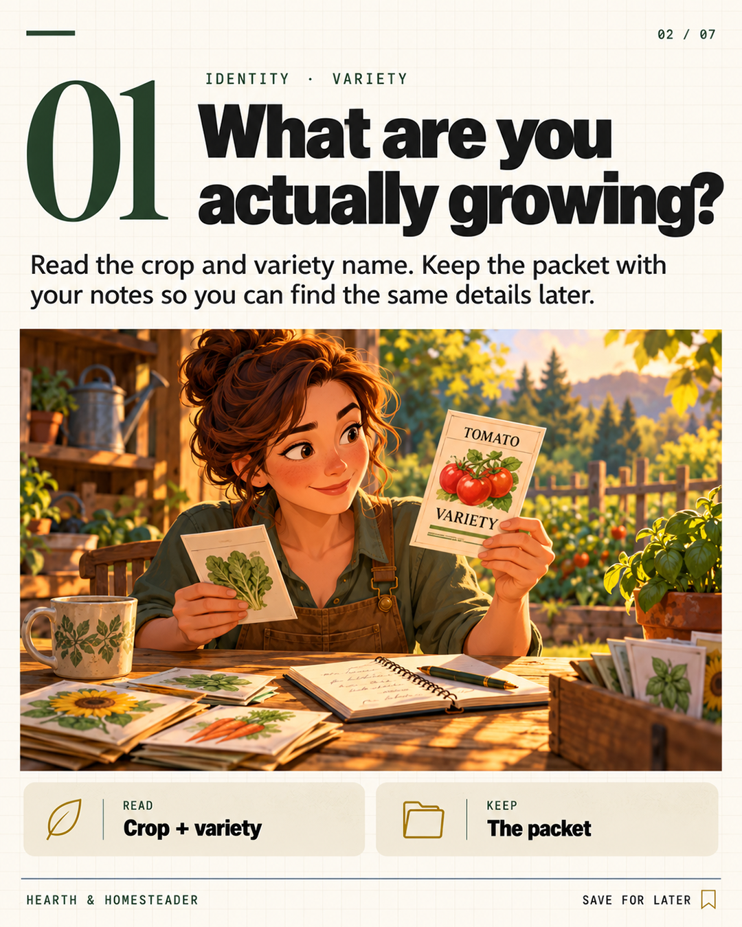 1. What are you actually growing?