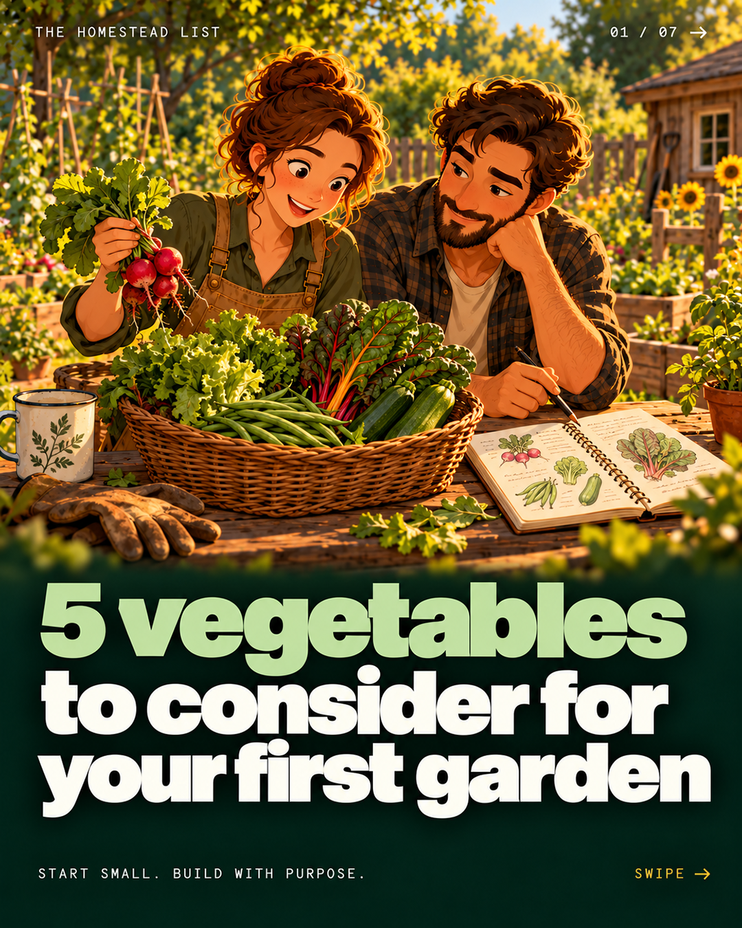 5 Vegetables to Consider for Your First Garden
