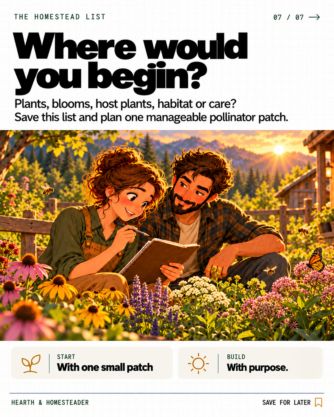 5 Ways to Make Room for Pollinators — closing question